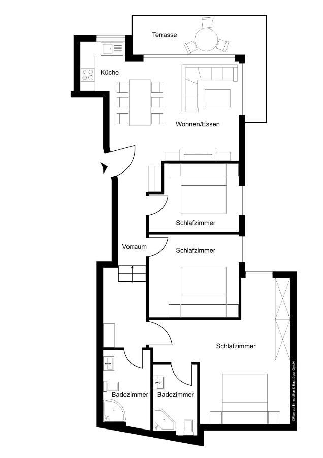 Obertauern Alps 4-Zimmer Appartement - Top 6 Bagian luar foto